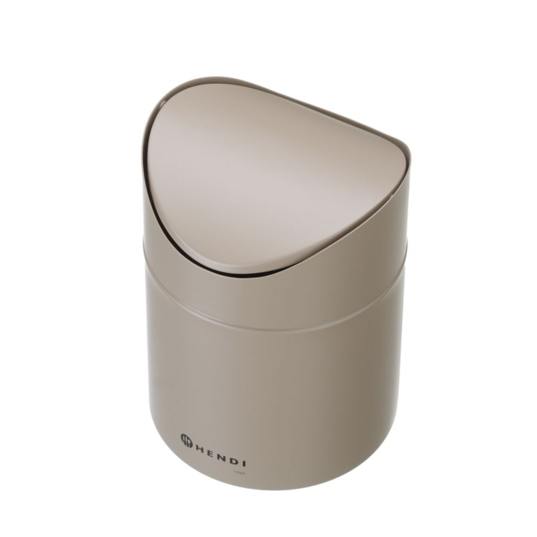 Poubelle de table avec couvercle pivotant_2