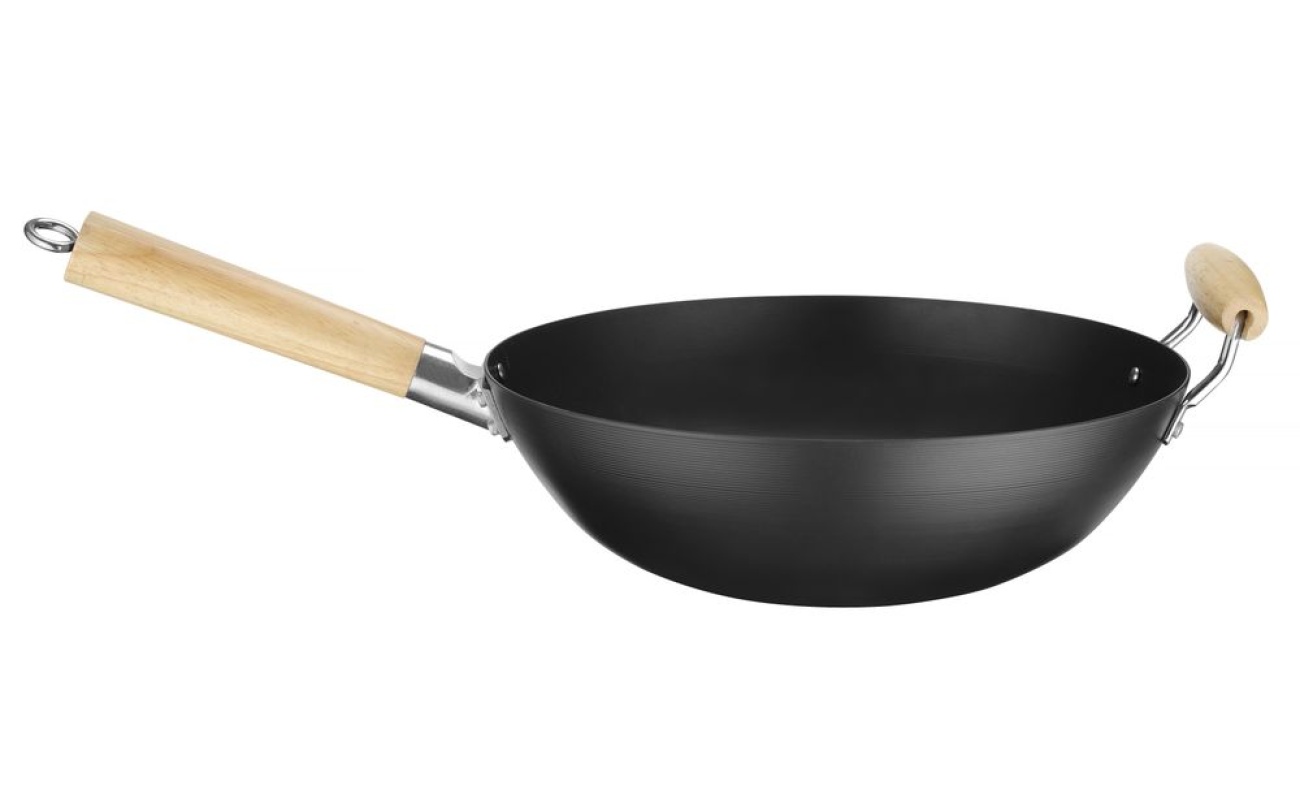 Wok avec manche en bois_2
