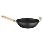 Wok avec manche en bois_2