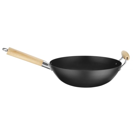 Wok avec manche en bois_2