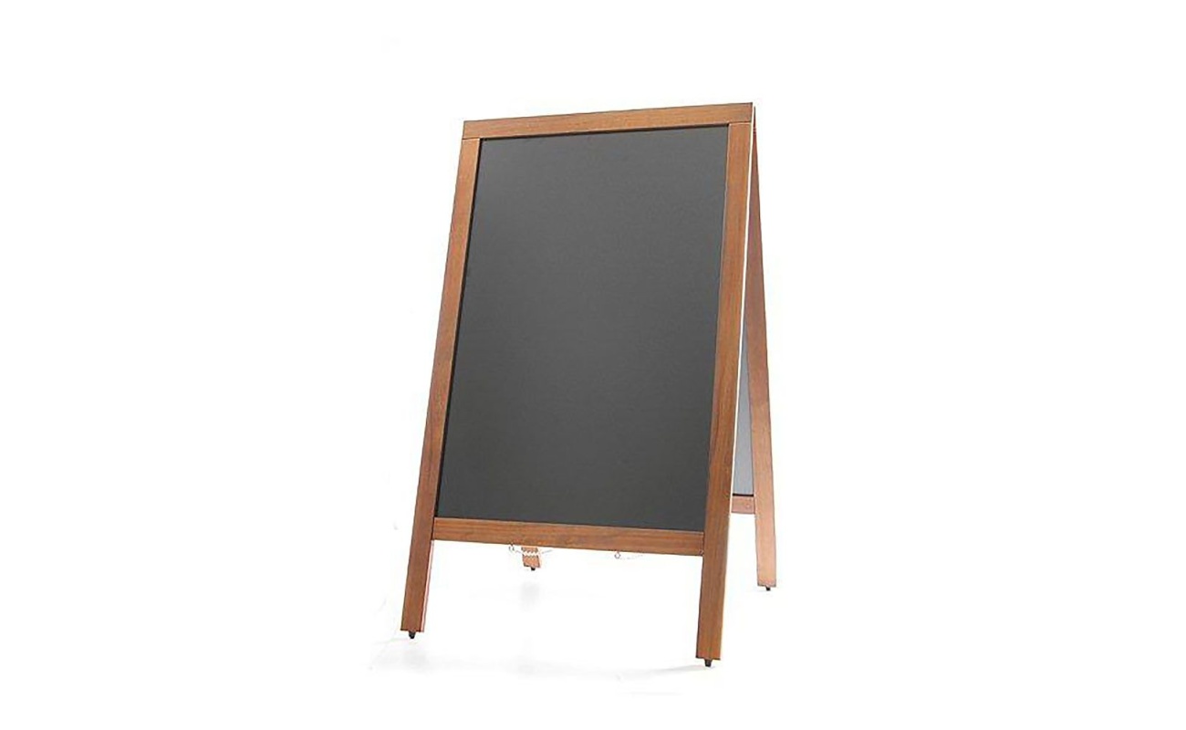Tableau ardoise de trottoir
