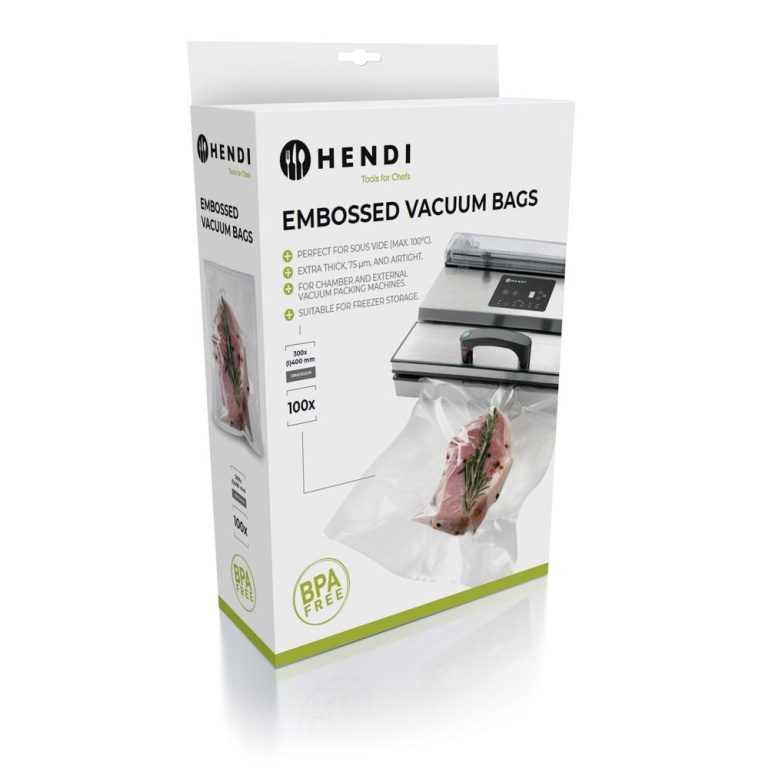Sacs sous vide gaufrés