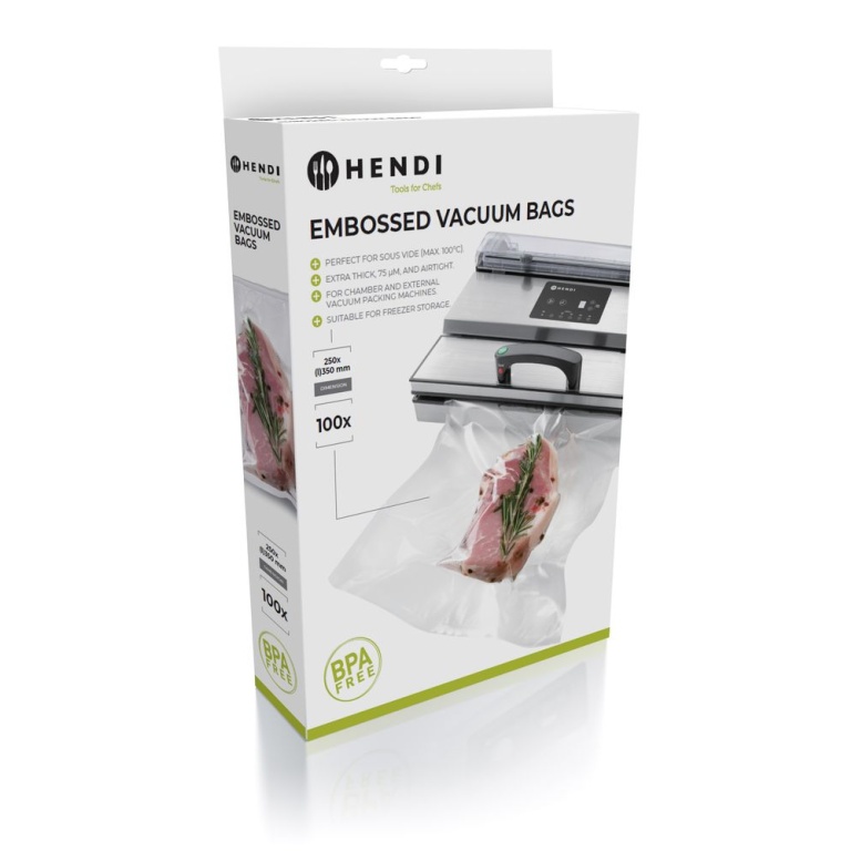 Sacs sous vide gaufrés