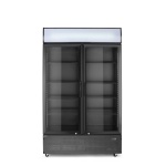 Armoire réfrigérée avec caisson lumineux