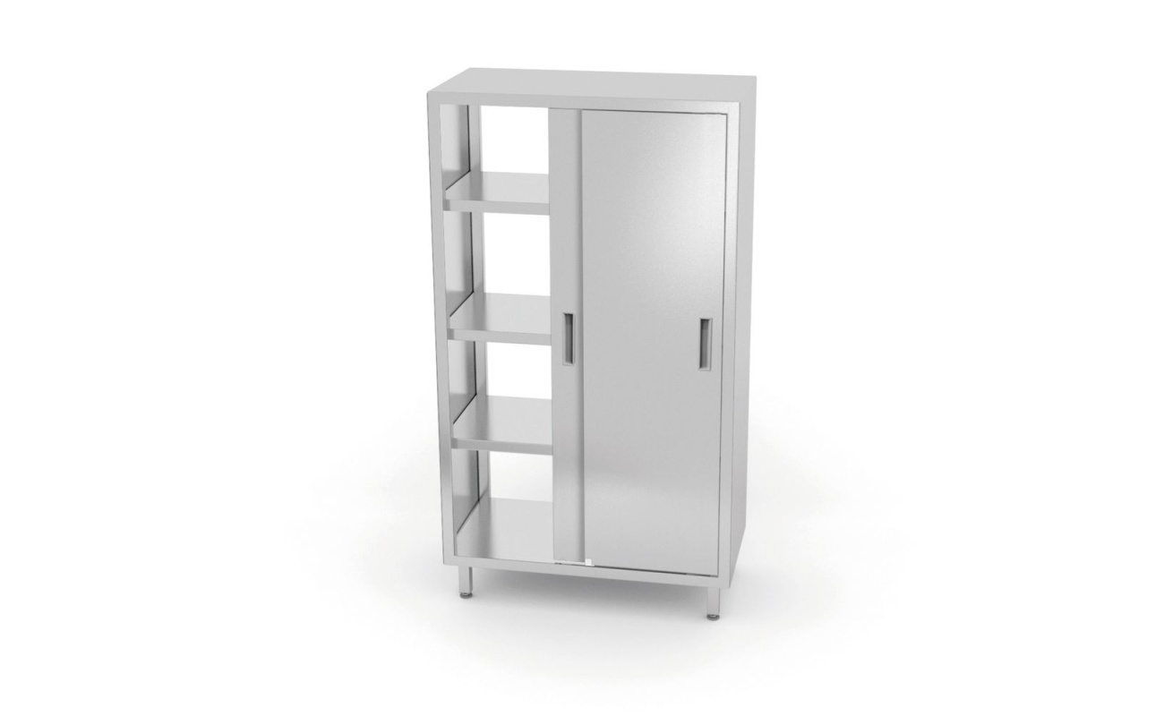 Placard passe-plats avec portes coulissantes - vissé