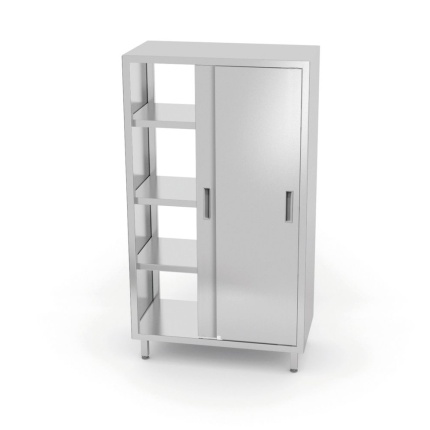 Placard passe-plats avec portes coulissantes - vissé