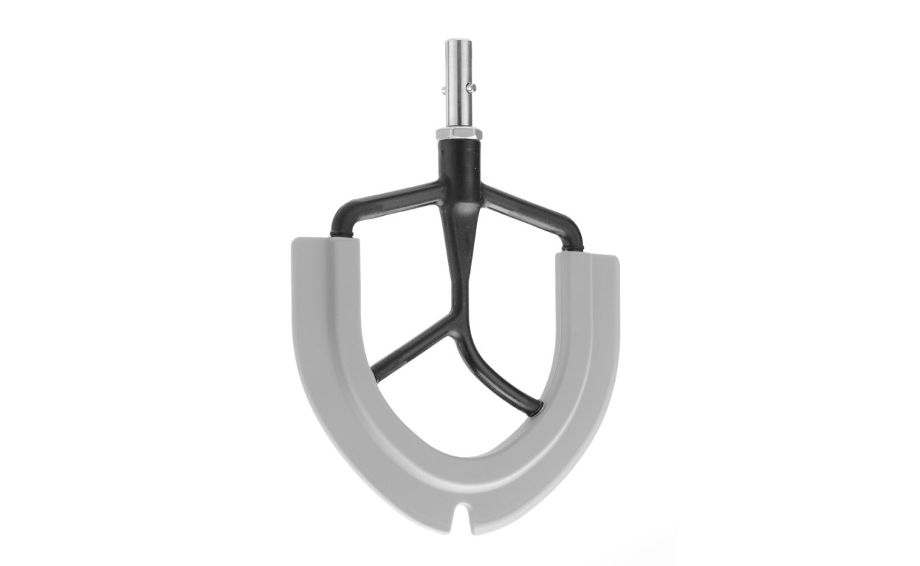 Batteur plat avec bord en silicone
