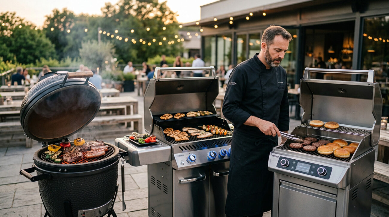 Barbecue professionnel