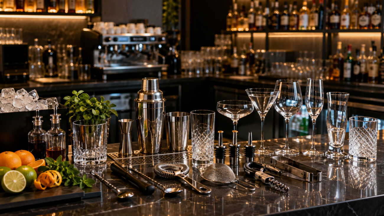 Équiper son bar comme un pro