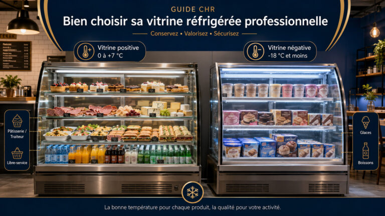 Vitrines réfrigérées professionnelles : positif, négatif, quel modèle choisir 14 Vitrines réfrigérées professionnelles : positif, négatif, quel modèle choisir