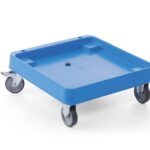 Chariot à casier de lavage