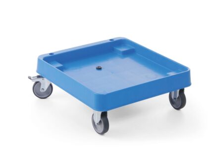 Chariot à casier de lavage