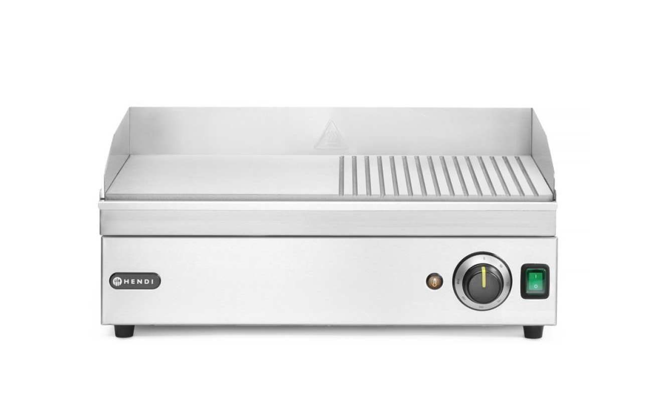 Grill - moitié rainuré