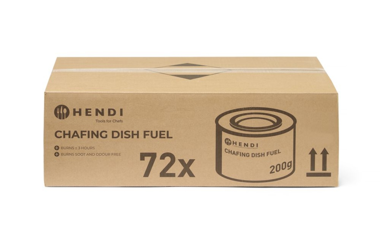 Pâte combustible pour chafing dish en boîte