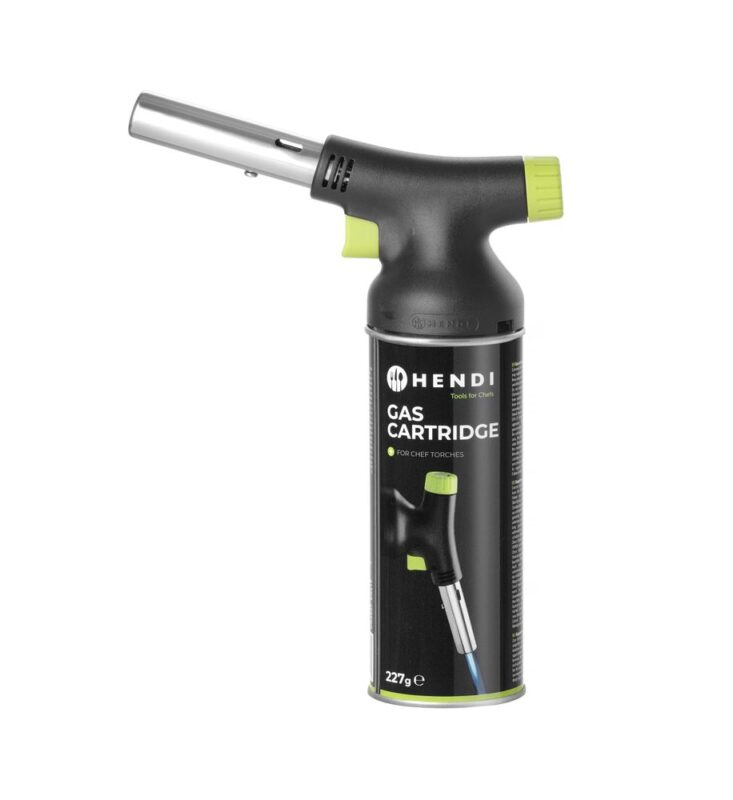 Chalumeau de cuisine HENDI Jet –  set avec cartouche