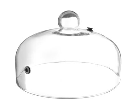 Cloche en verre avec aération