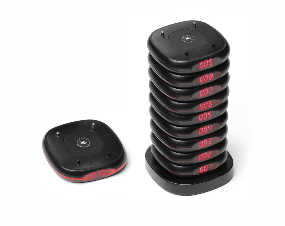 Bipeurs de restaurant – lot de 10 pièces