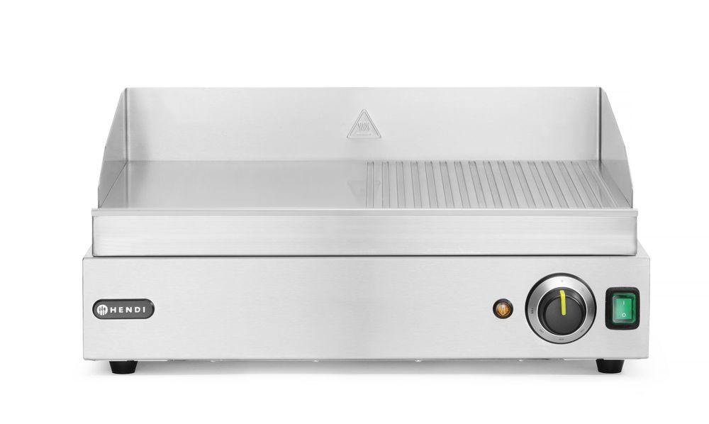 Grill - moitié rainurée