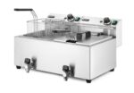 Friteuse Profi Line avec robinet de vidange - 2 x 8 l_2