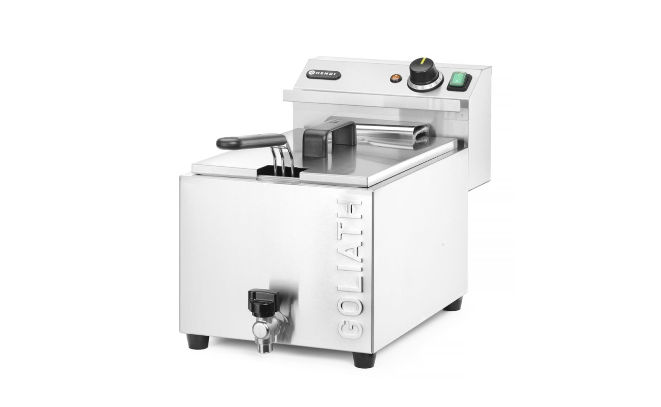 Friteuse XL avec robinet de vidange HENDI GOLIATH_2