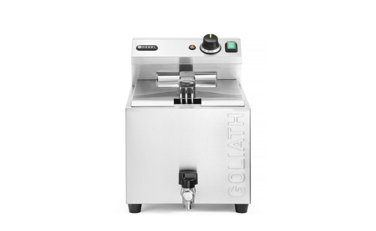 Friteuse XL avec robinet de vidange HENDI GOLIATH
