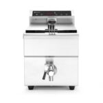 Friteuse à induction avec robinet de vidange - 8 l