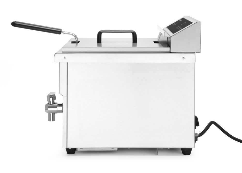 Friteuse à induction avec robinet de vidange - 8 l_2