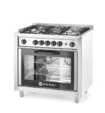 Cuisinière à gaz - 5 feux avec four électrique_2