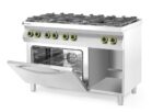 Cuisinière Kitchen Line - 6 feux avec four à convection électrique GN 1/1_3