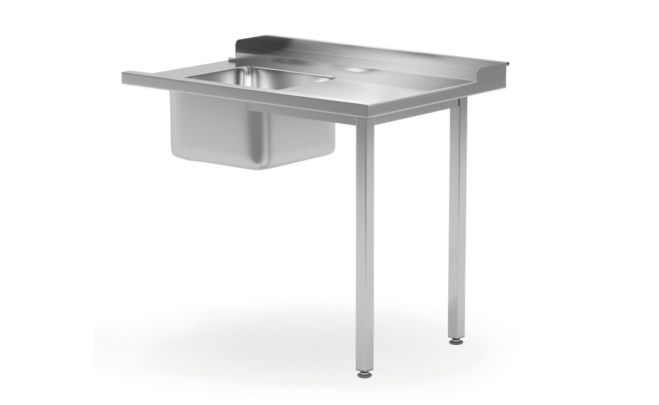 Table de chargement pour lave-vaisselle avec évier