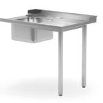 Table de chargement pour lave-vaisselle avec évier