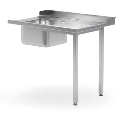 Table de chargement pour lave-vaisselle avec évier