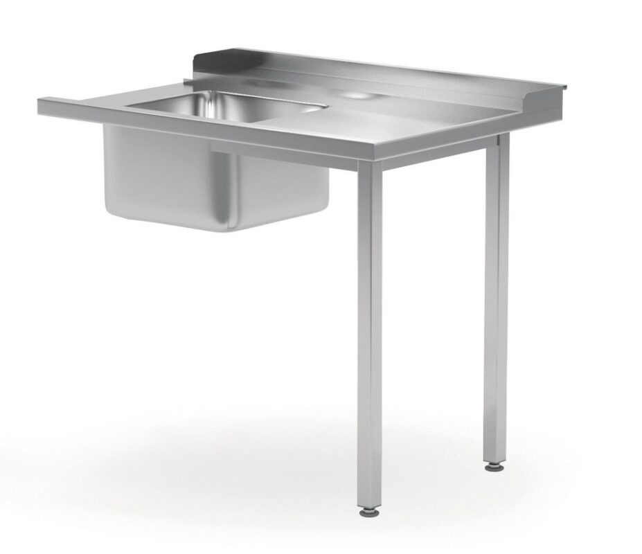 Table de chargement pour lave-vaisselle avec évier