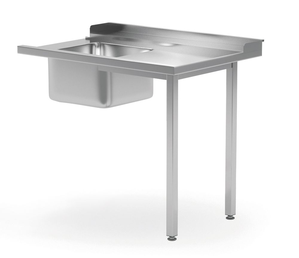 Table de chargement pour lave-vaisselle avec évier