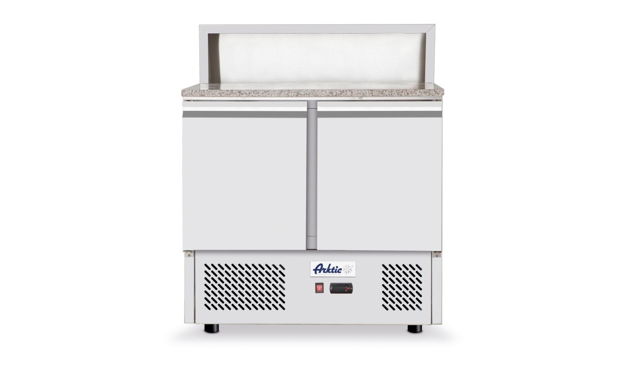 Saladette pizza 2 portes 300L