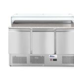 Saladette pizza 3 portes 380L