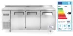 Réfrigérateur comptoir avec trois portes Kitchen Line 390L_5