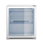 Vitrine de table réfrigérée négatif 90L
