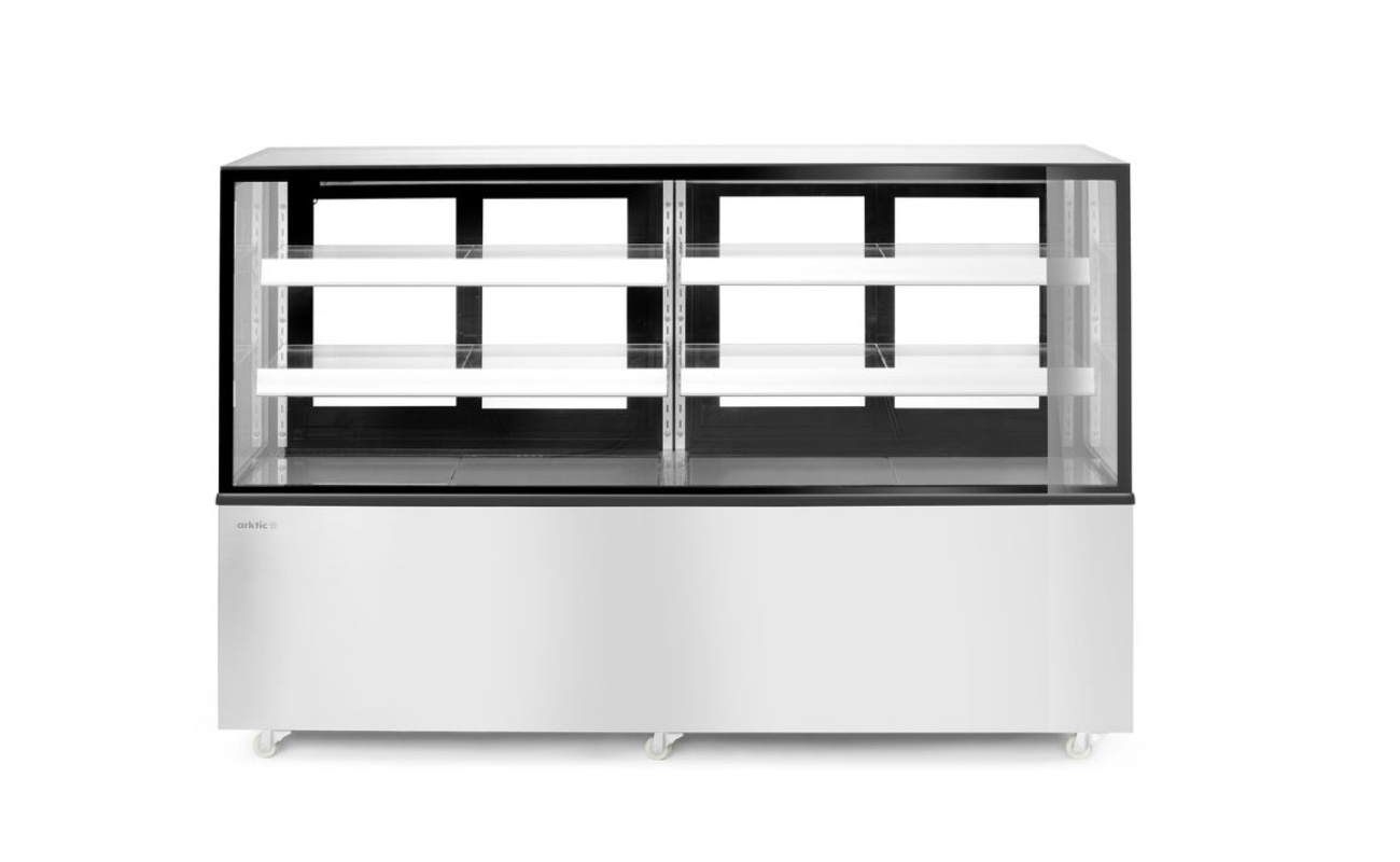 Vitrine réfrigérée avec 2 étagères