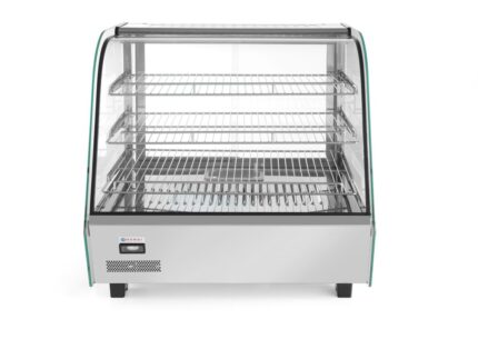 Vitrine de table chauffante