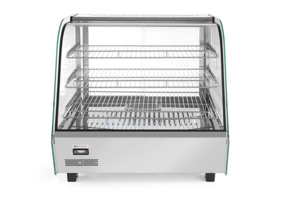Vitrine de table chauffante