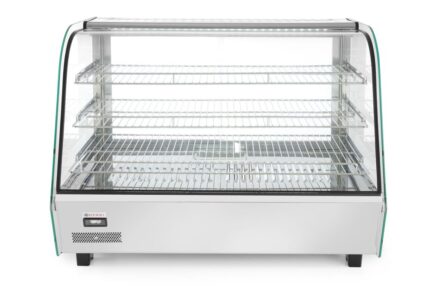 Vitrine de table chauffante