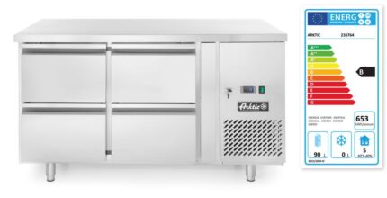 Réfrigérateur comptoir avec quatre tiroirs Profi LIne 280L_2