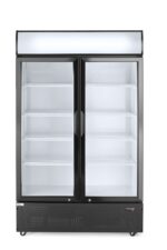 Armoire réfrigérée avec caisson lumineux