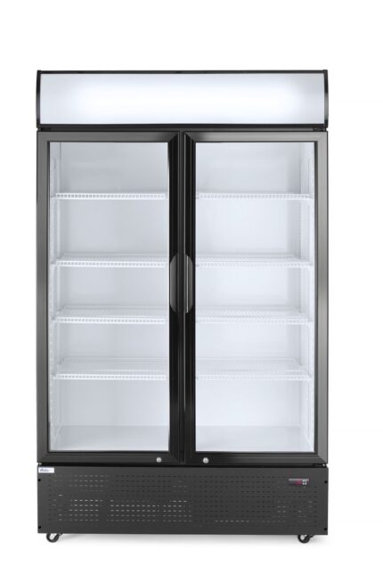Armoire réfrigérée avec caisson lumineux