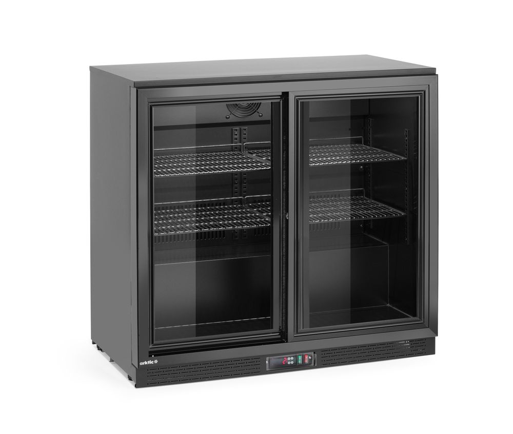 Arrière de bar avec doubles portes coulissantes_2