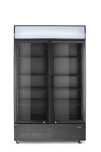 Armoire réfrigérée avec caisson lumineux