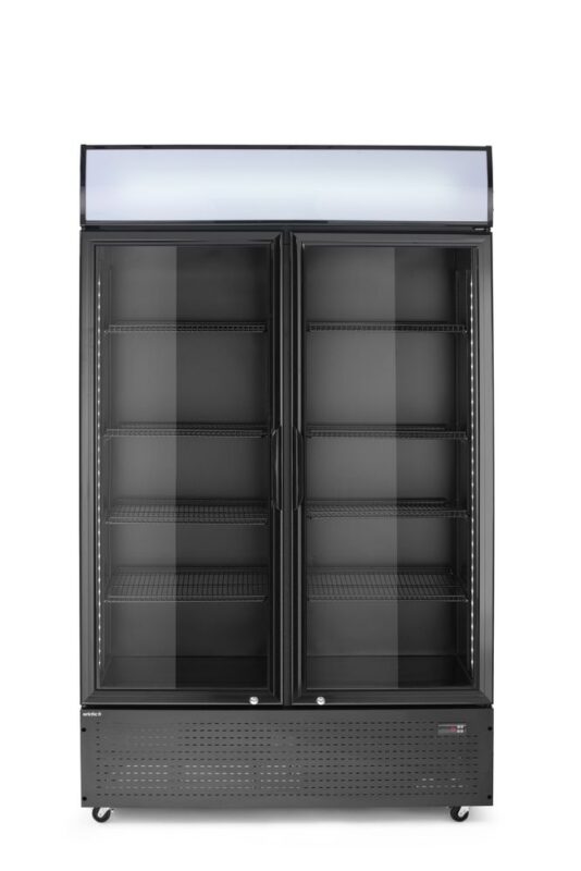 Armoire réfrigérée avec caisson lumineux