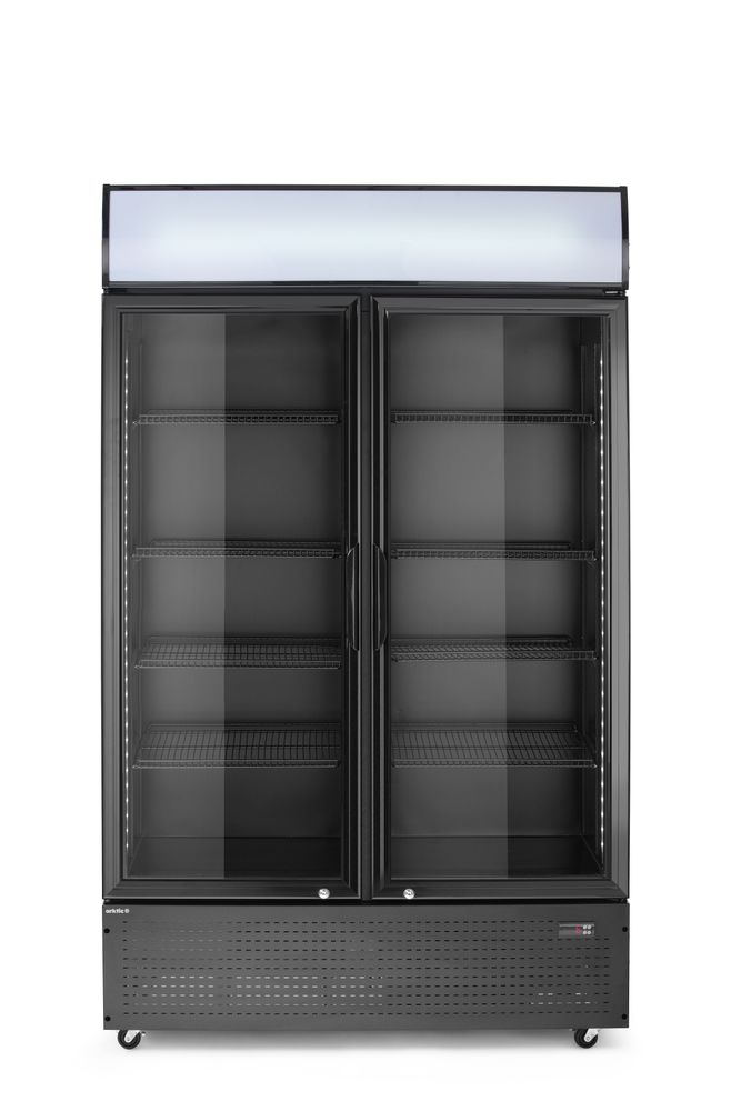 Armoire réfrigérée avec caisson lumineux