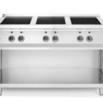 Cuisinière à induction avec 6 foyers